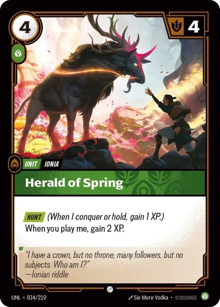 Riftbound: League of Legends Trading Card Game: Herald of Spring card image