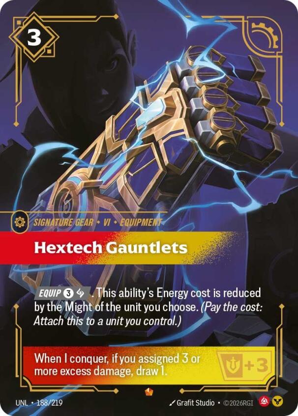Riftbound: League of Legends Trading Card Game: Hextech Gauntlets card image