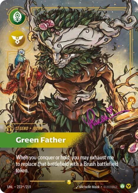 Riftbound: League of Legends Trading Card Game: Ivern - Green Father (Signature) card image