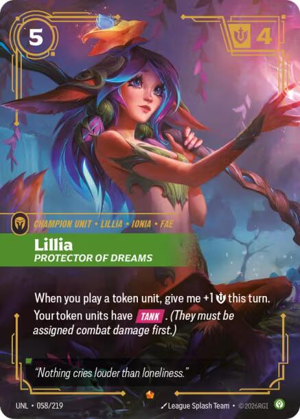Riftbound: League of Legends Trading Card Game: Lillia - Protector of Dreams card image