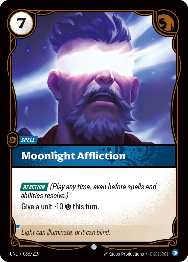 Riftbound: League of Legends Trading Card Game: Moonlight Affliction card image