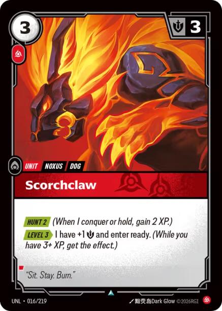 Riftbound: League of Legends Trading Card Game: Scorchclaw card image