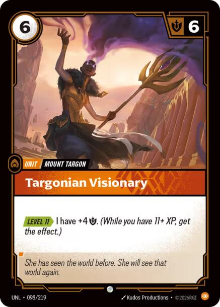 Riftbound: League of Legends Trading Card Game: Targonian Visionary card image