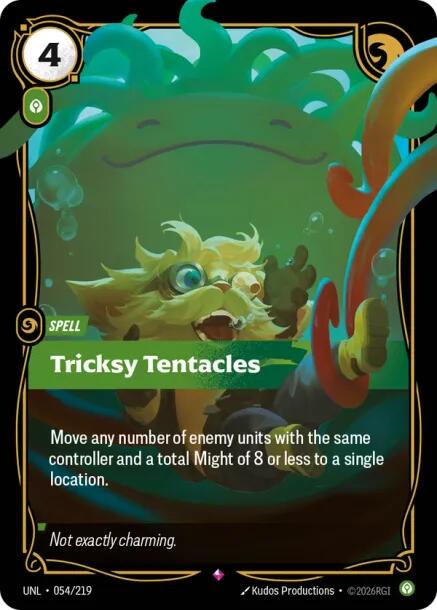 Riftbound: League of Legends Trading Card Game: Tricksy Tentacles card image