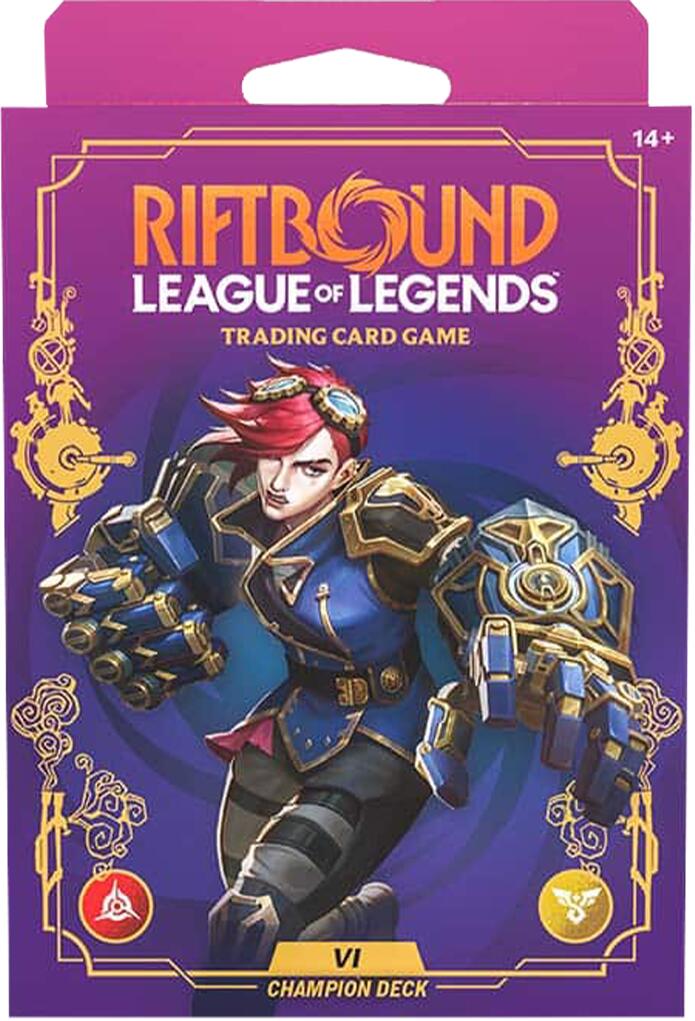 Riftbound: League of Legends Trading Card Game: Unleashed - Champion Deck (Vi) card image