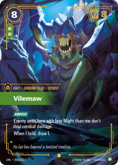 Riftbound: League of Legends Trading Card Game: Vilemaw (Alternate Art) card image