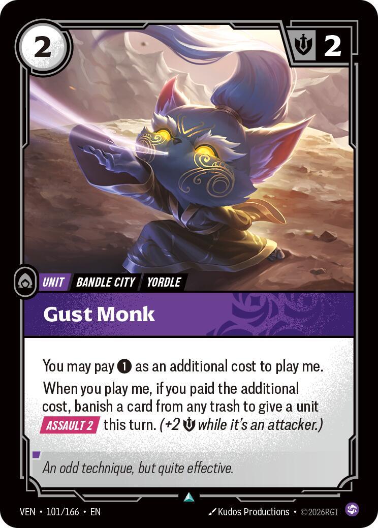 Riftbound: League of Legends Trading Card Game: Gust Monk card image