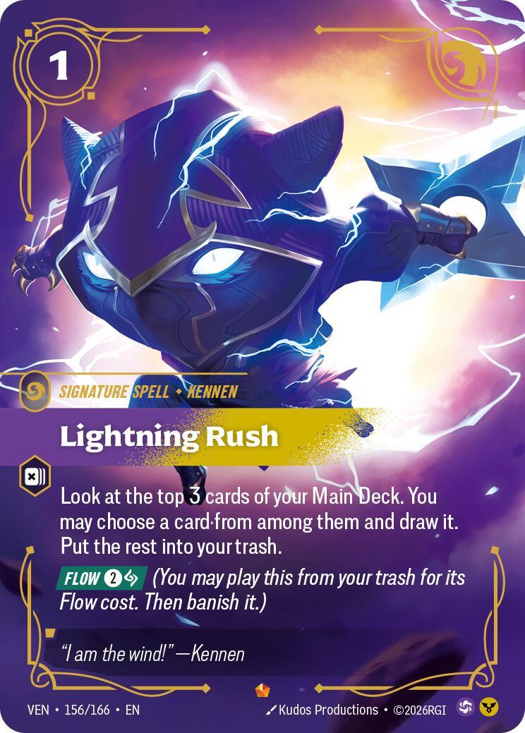 Riftbound: League of Legends Trading Card Game: Lightning Rush card image