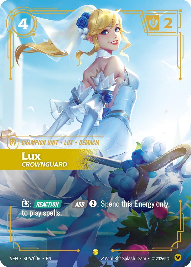 Riftbound: League of Legends Trading Card Game: Lux - Crownguard card image
