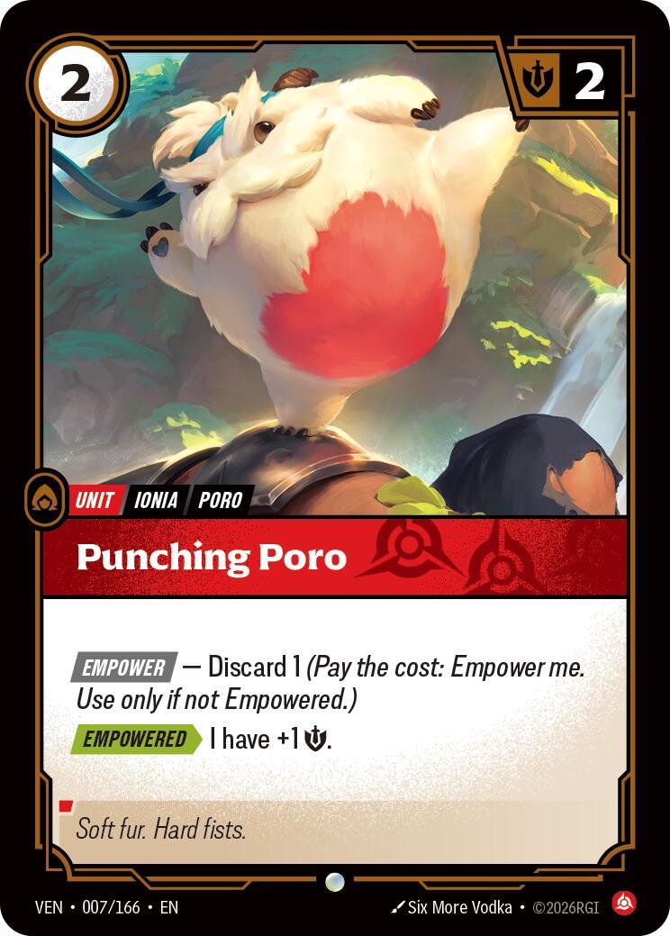 Riftbound: League of Legends Trading Card Game: Punching Poro card image