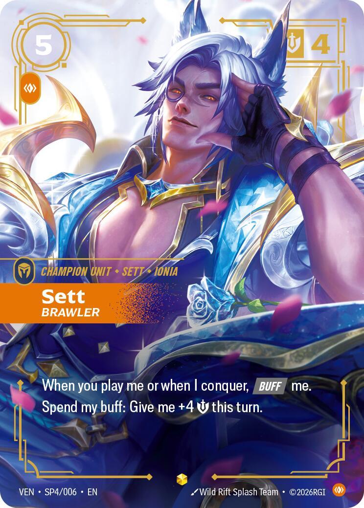 Riftbound: League of Legends Trading Card Game: Sett - Brawler card image