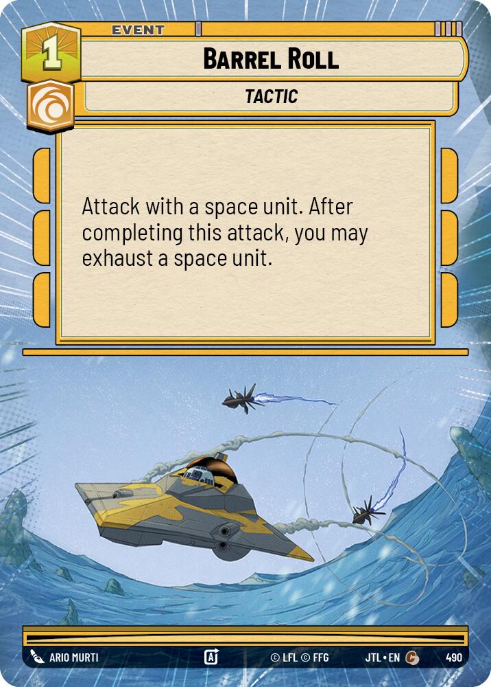 Star Wars: Unlimited: Barrel Roll (Hyperspace) card image