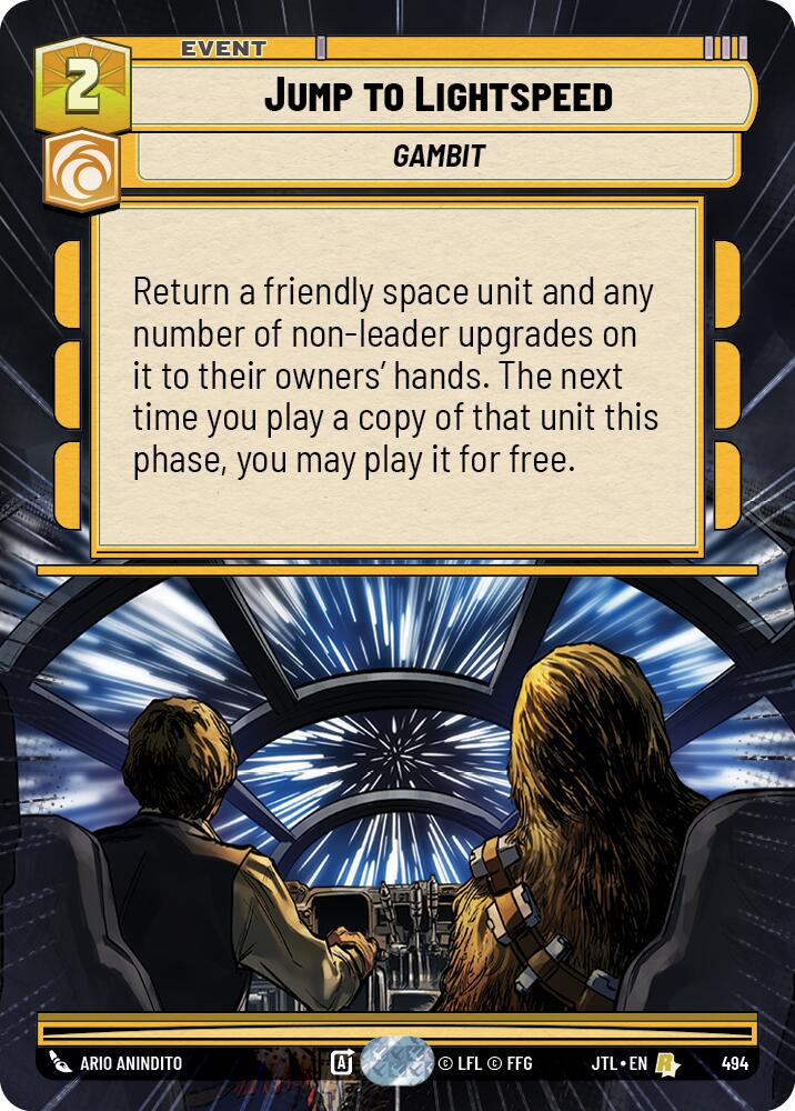 Star Wars: Unlimited: Jump to Lightspeed (Hyperspace) card image