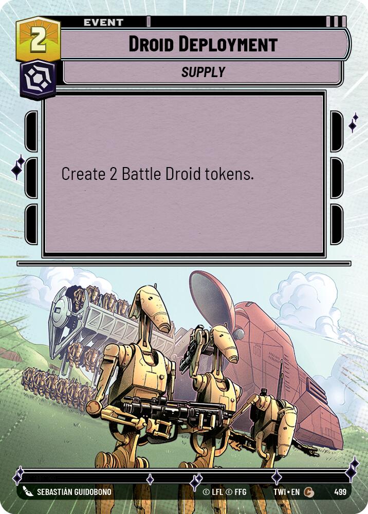 Star Wars: Unlimited: Droid Deployment (Hyperspace) card image