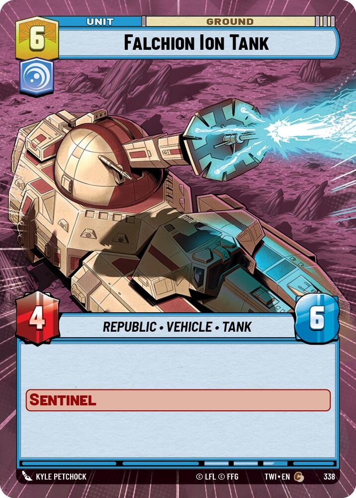 Star Wars: Unlimited: Falchion Ion Tank (Hyperspace) card image