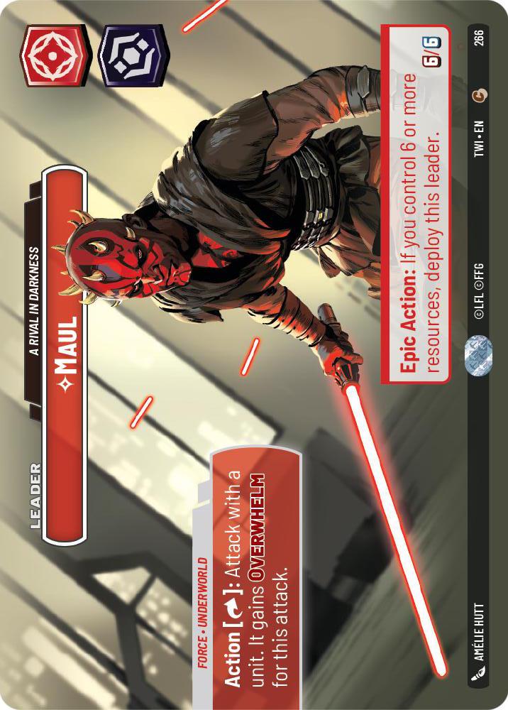 Star Wars: Unlimited: Maul - A Rival in Darkness (Showcase) card image