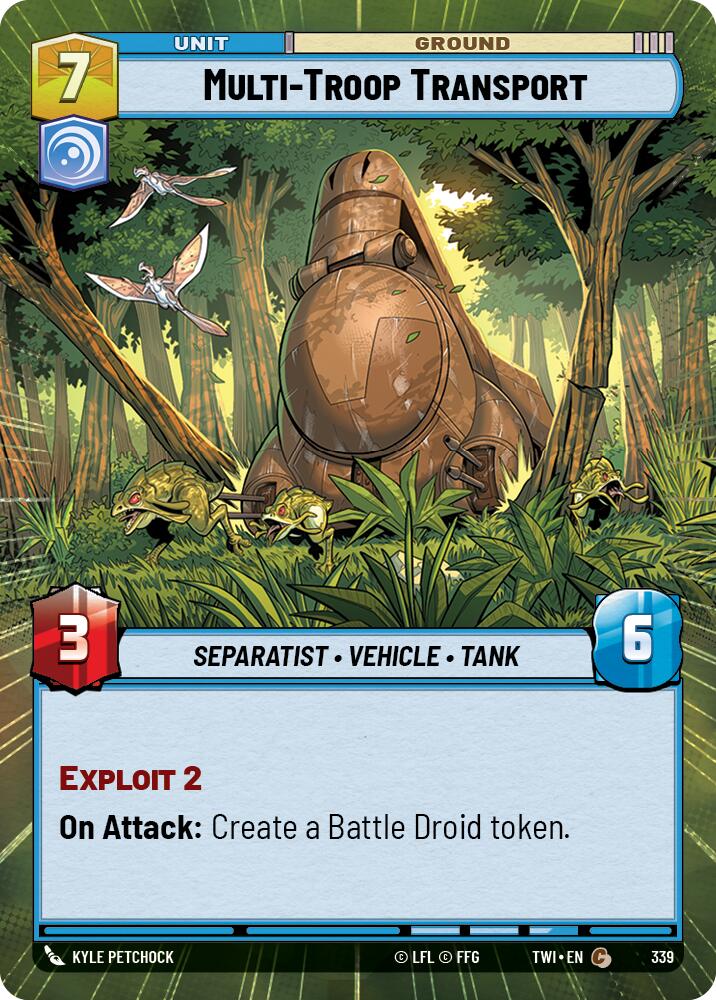 Star Wars: Unlimited: Multi-Troop Transport (Hyperspace) card image
