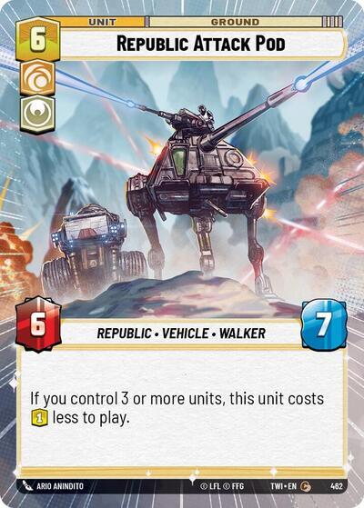 Star Wars: Unlimited: Republic Attack Pod (Hyperspace) card image
