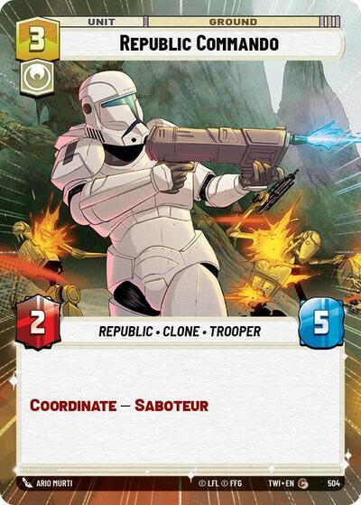 Star Wars: Unlimited: Republic Commando (Hyperspace) card image