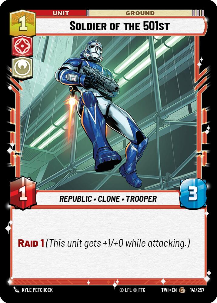 Star Wars: Unlimited: Soldier of the 501st card image