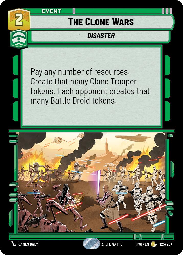 Star Wars: Unlimited: The Clone Wars card image