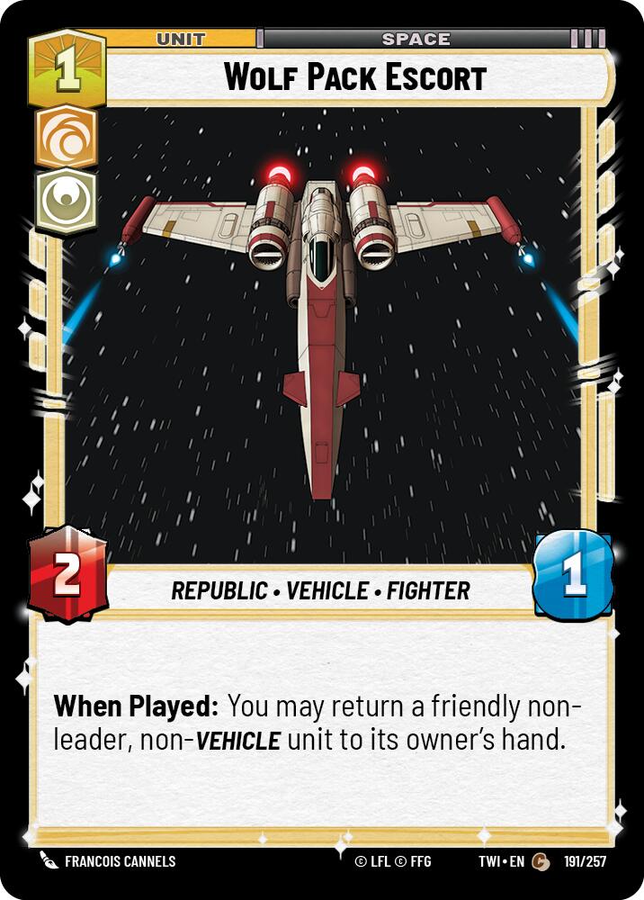 Star Wars: Unlimited: Wolf Pack Escort card image