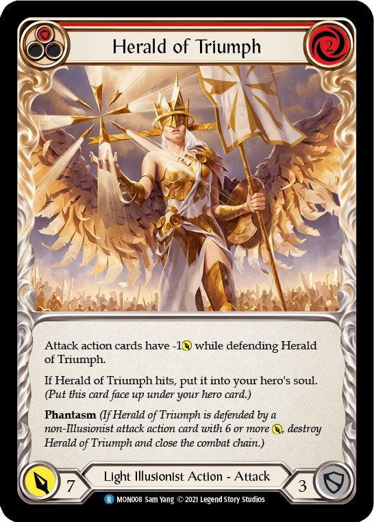 Flesh and Blood TCG: Herald of Triumph (Red) image