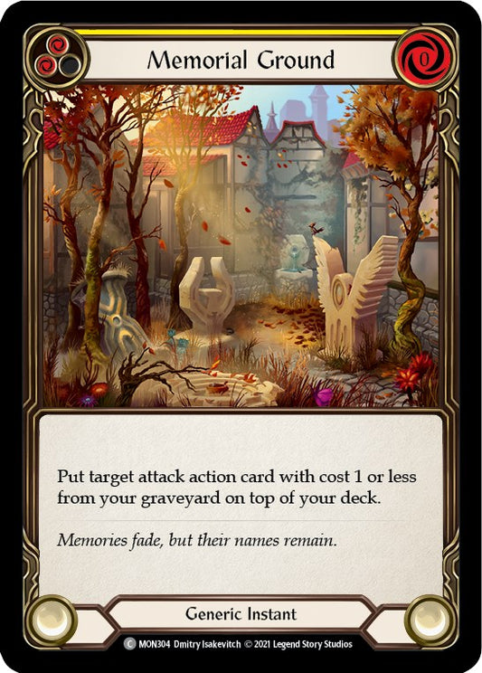 Flesh and Blood TCG: Memorial Ground (Yellow) image