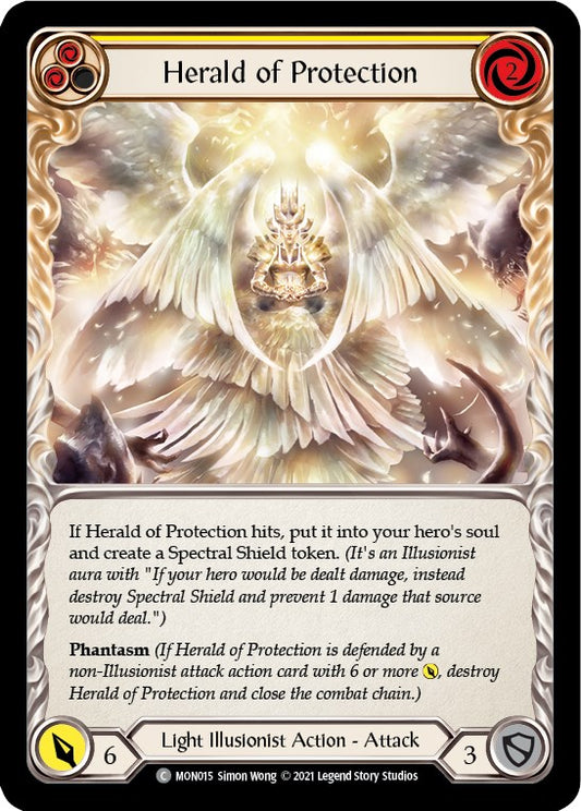 Flesh and Blood TCG: Herald of Protection (Yellow) image