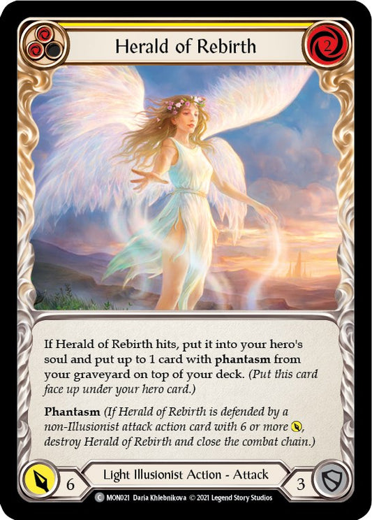 Flesh and Blood TCG: Herald of Rebirth (Yellow) image