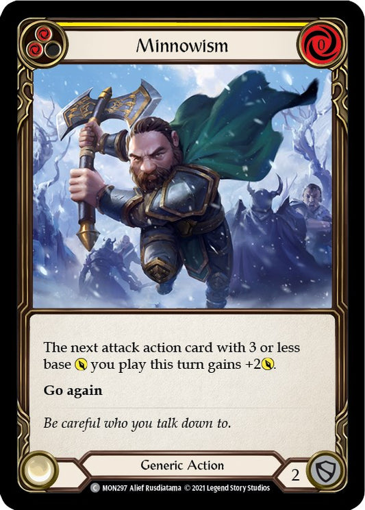 Flesh and Blood TCG: Minnowism (Yellow) image