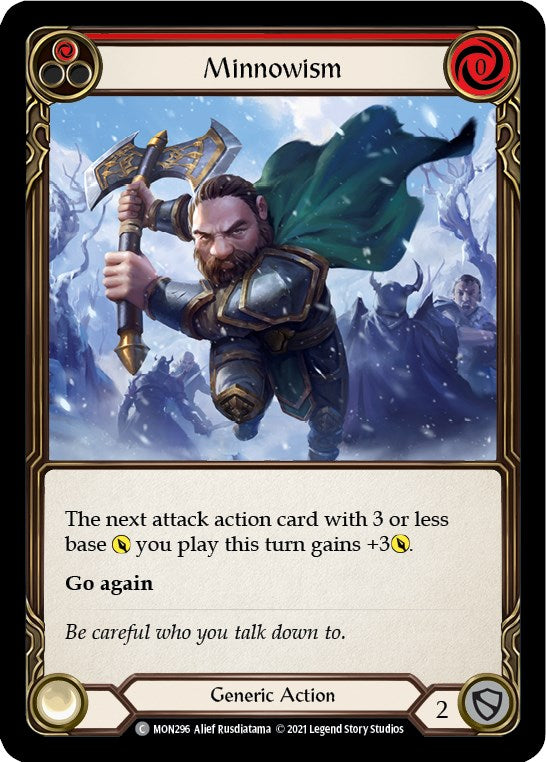Flesh and Blood TCG: Minnowism (Red) image