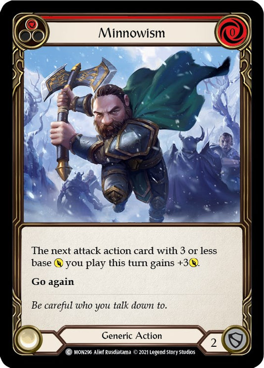 Flesh and Blood TCG: Minnowism (Red) image