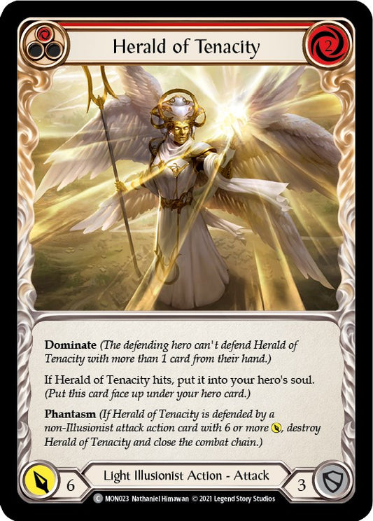 Flesh and Blood TCG: Herald of Tenacity (Red) image