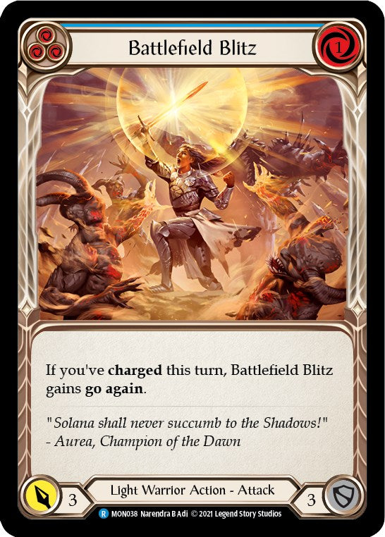 Flesh and Blood TCG: Battlefield Blitz (Blue) image
