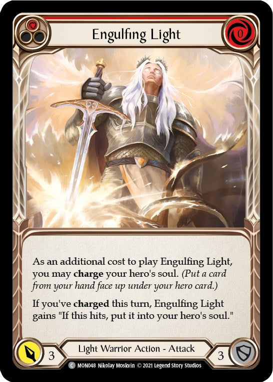 Flesh and Blood TCG: Engulfing Light (Red) image