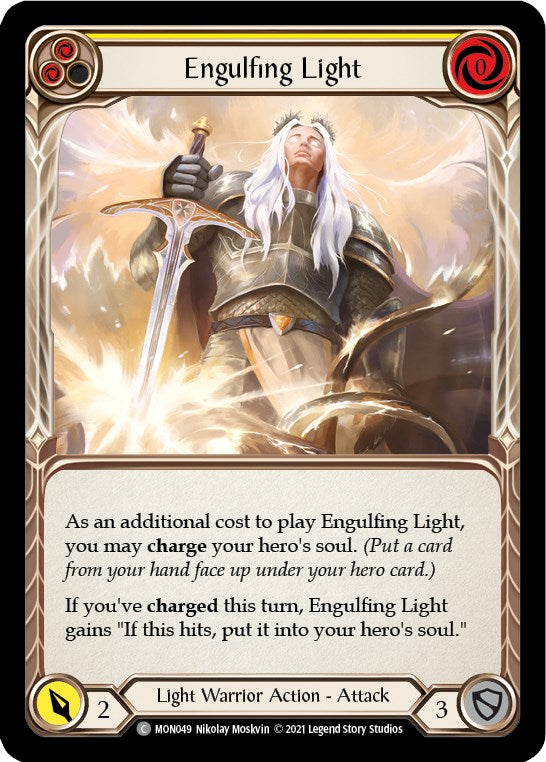 Flesh and Blood TCG: Engulfing Light (Yellow) image