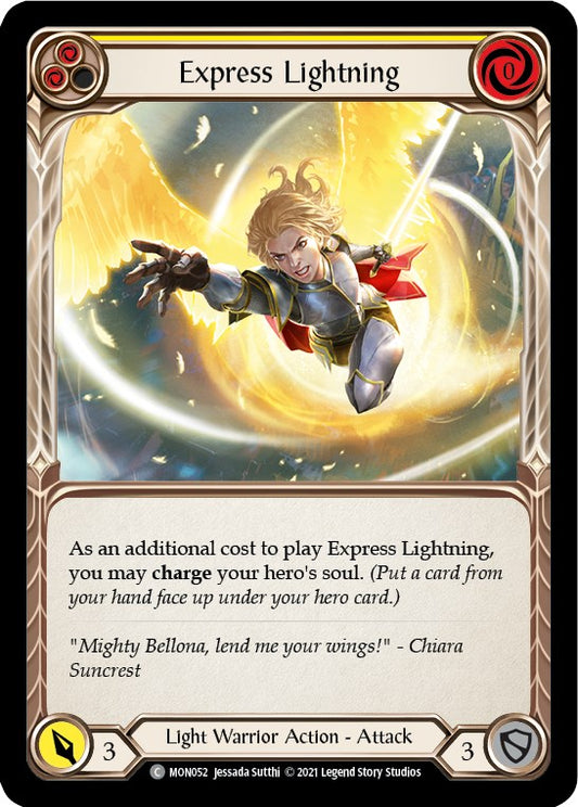 Flesh and Blood TCG: Express Lightning (Yellow) image