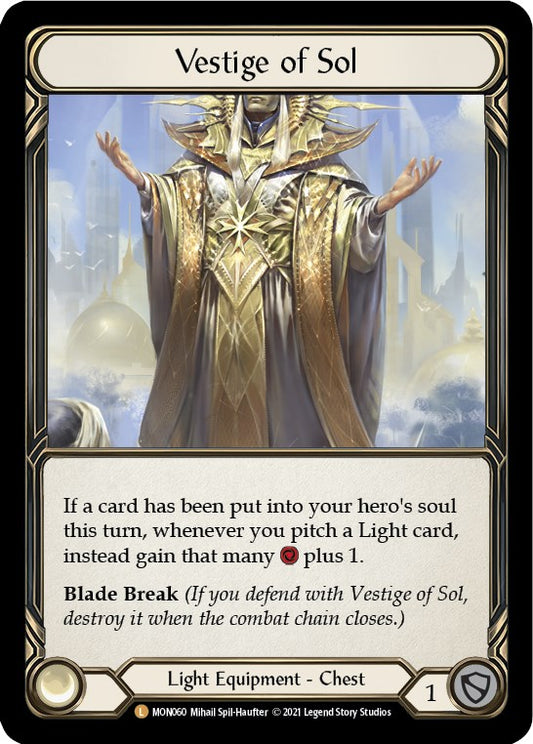Flesh and Blood TCG: Vestige of Sol image