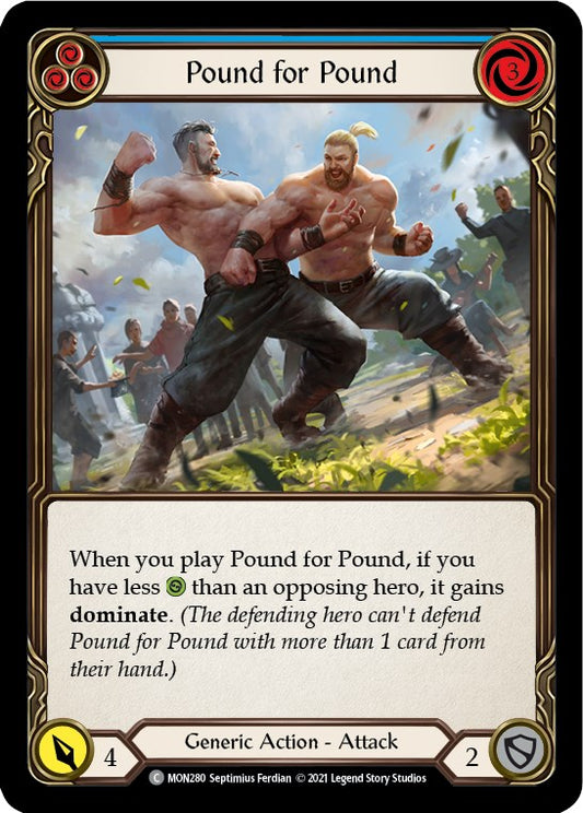 Flesh and Blood TCG: Pound for Pound (Blue) image