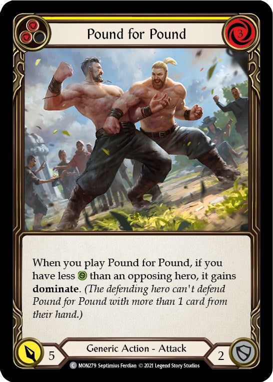 Flesh and Blood TCG: Pound for Pound (Yellow) image