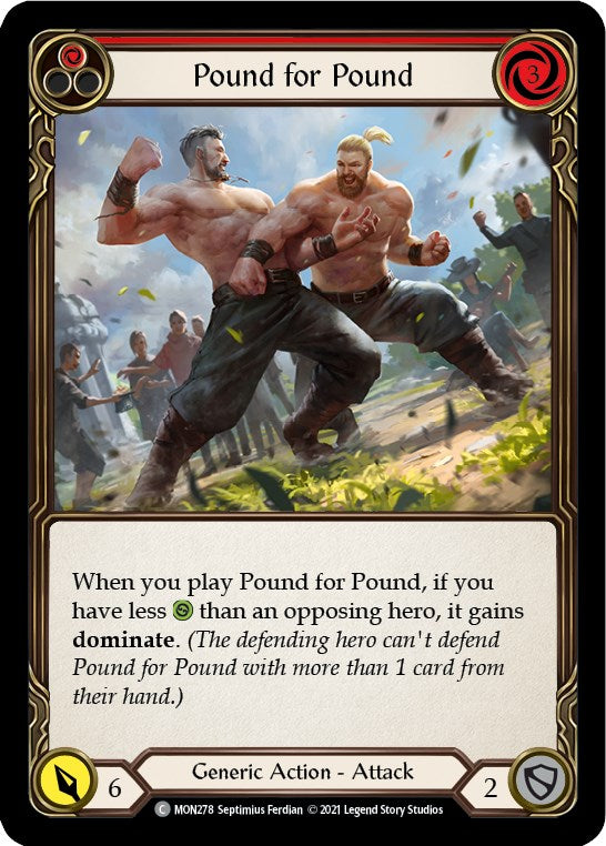 Flesh and Blood TCG: Pound for Pound (Red) image