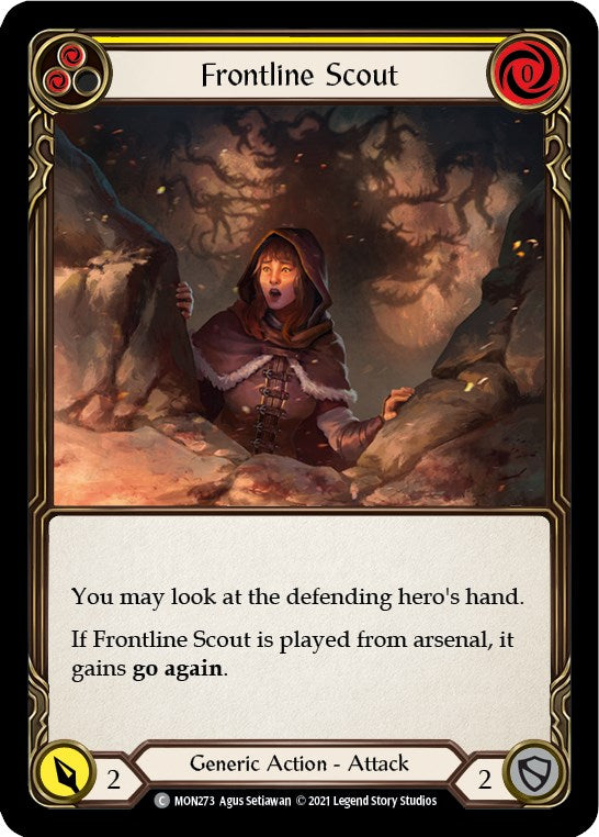 Flesh and Blood TCG: Frontline Scout (Yellow) image