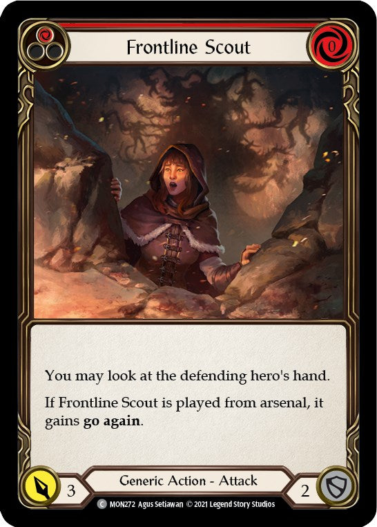 Flesh and Blood TCG: Frontline Scout (Red) image