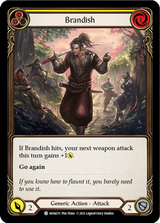 Flesh and Blood TCG: Brandish (Yellow) image
