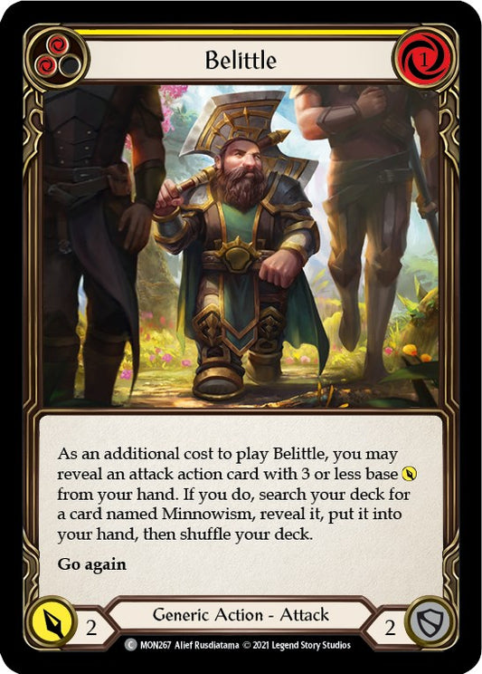 Flesh and Blood TCG: Belittle (Yellow) image