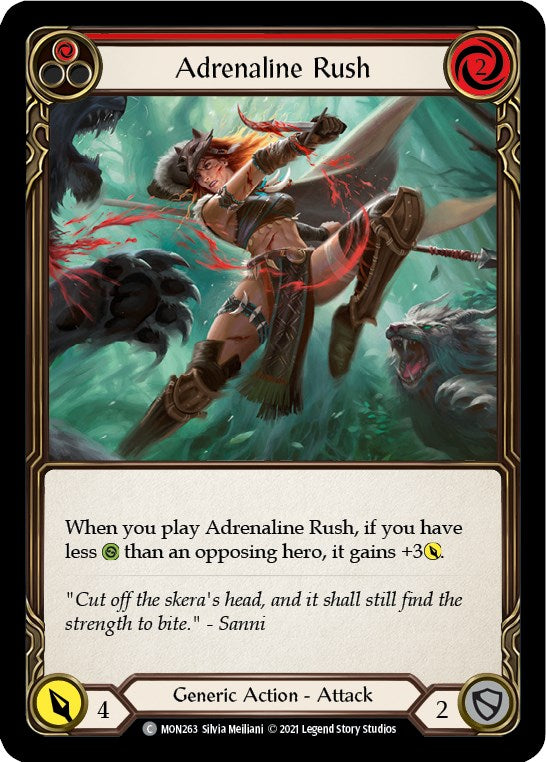 Flesh and Blood TCG: Adrenaline Rush (Red) image