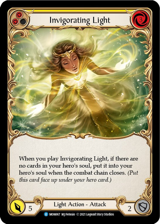 Flesh and Blood TCG: Invigorating Light (Yellow) image
