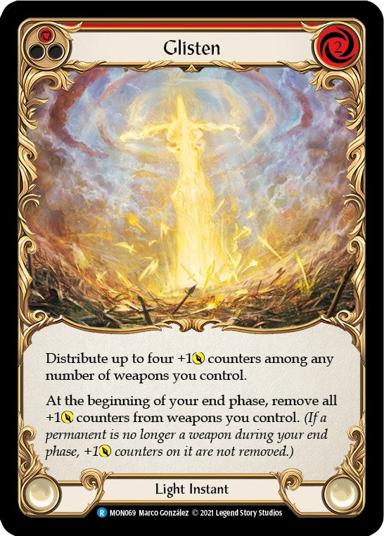 Flesh and Blood TCG: Glisten (Red) image