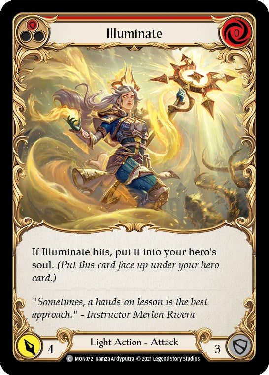 Flesh and Blood TCG: Illuminate (Red) image